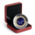 2019 Дева: Zodiac Series - Чистая серебряная монета с кристаллами Swarovski