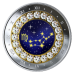 2019 Дева: Zodiac Series - Чистая серебряная монета с кристаллами Swarovski